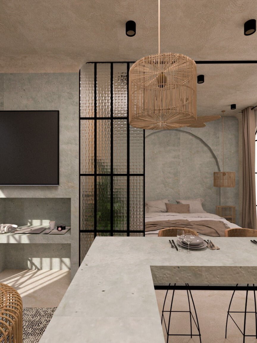 diseño de espacios habitables estudio townhouse tulum