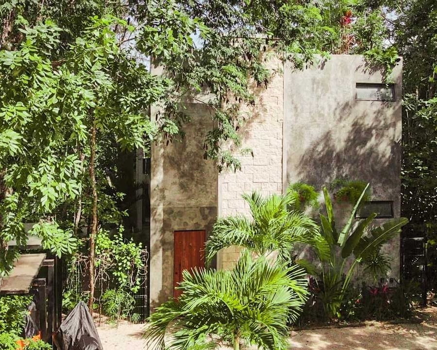 tulum hotel facade