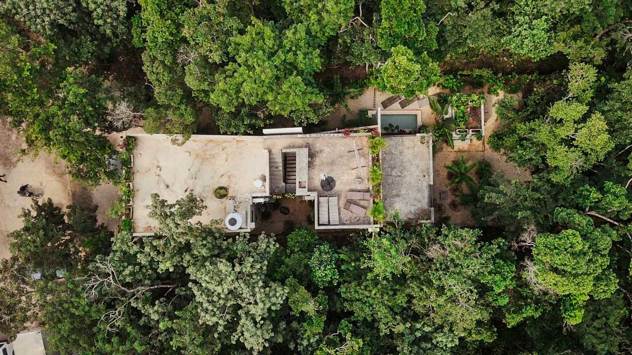 tulum jungle residential architecutre