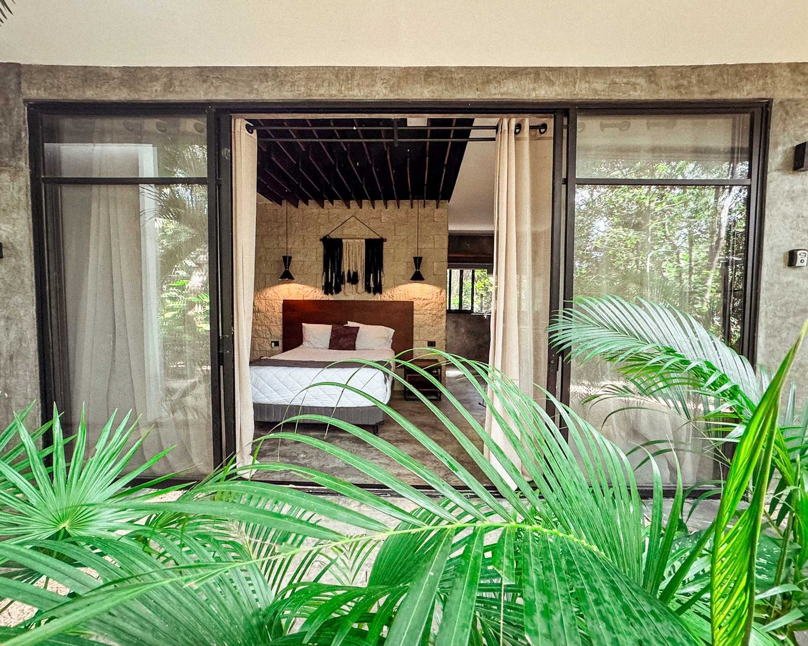 tulum jungle bedroom interior design