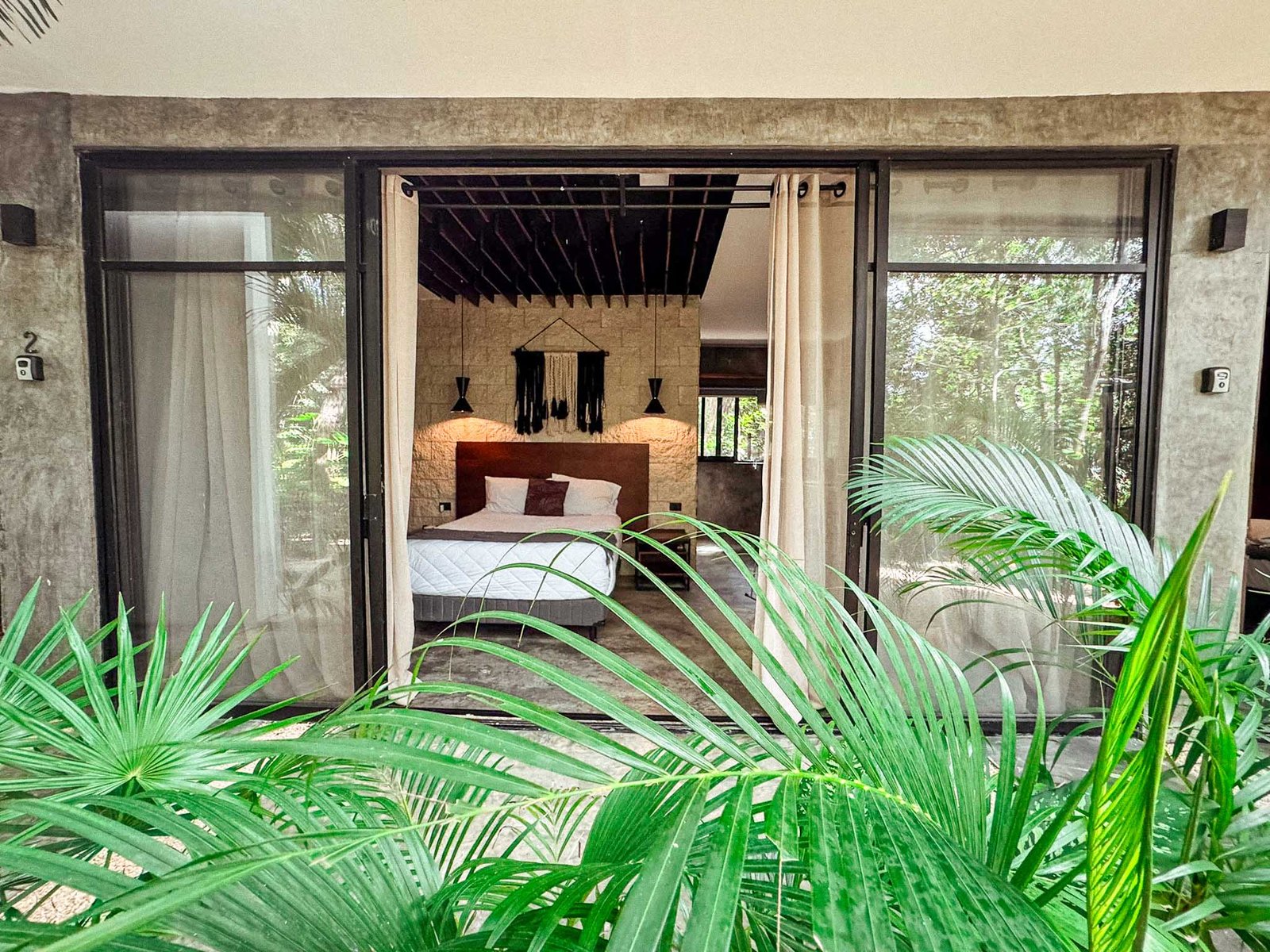 tulum jungle bedroom interior design